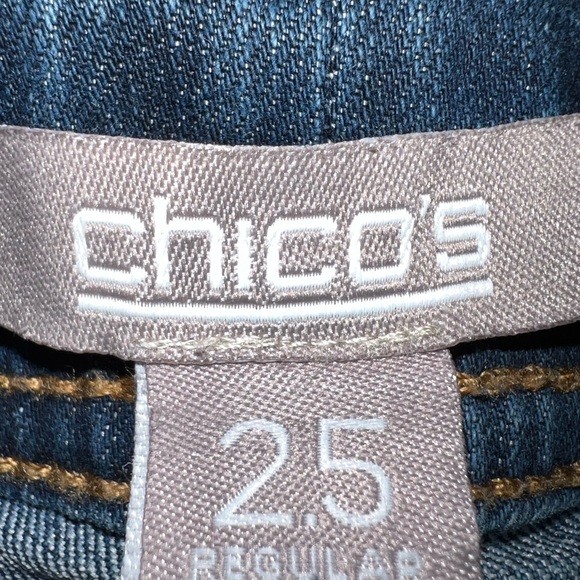 Chico’s High Waist Straight Leg Jeans - Picture 6 of 9